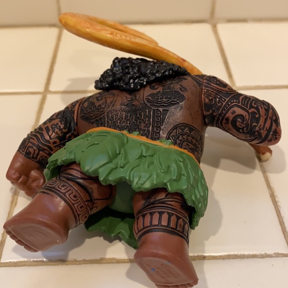 Disney Jakks 5" Maui Mini Toy Figure Moana Figure - Picture 7 of 7